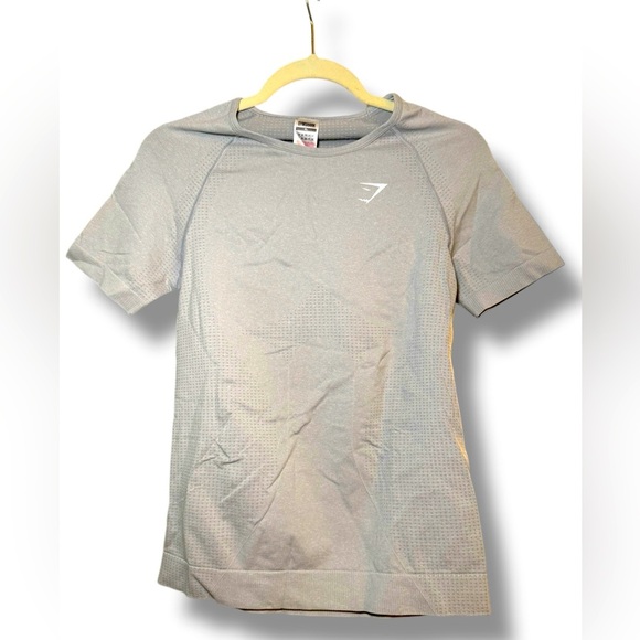 Gymshark Tops - Gymshark Vital Seamless 2.0 Light T-Shirt in Smokey Grey Marl. Size XL EUC
